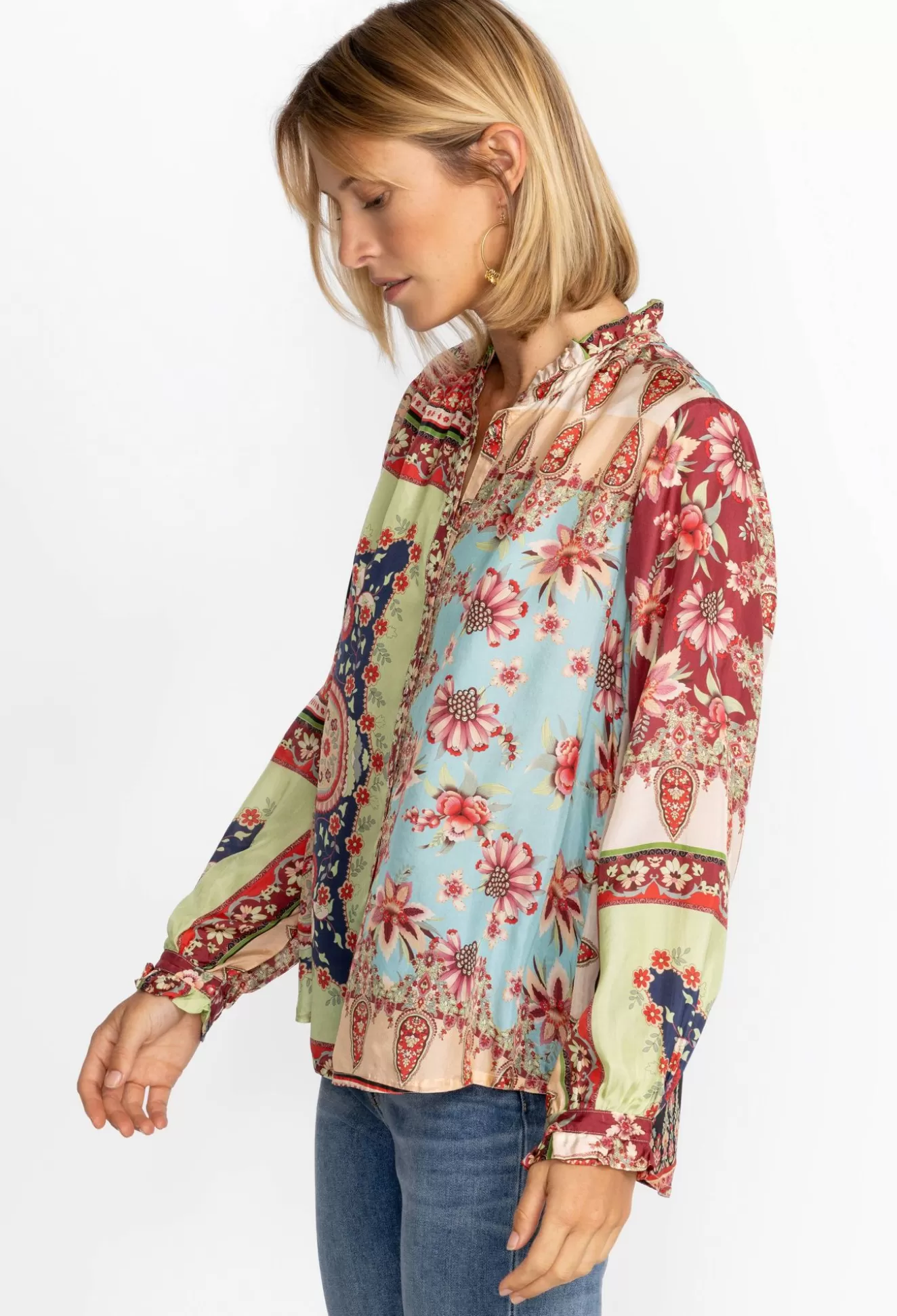 Tops>Johnny Was Amabel Blouse Thena