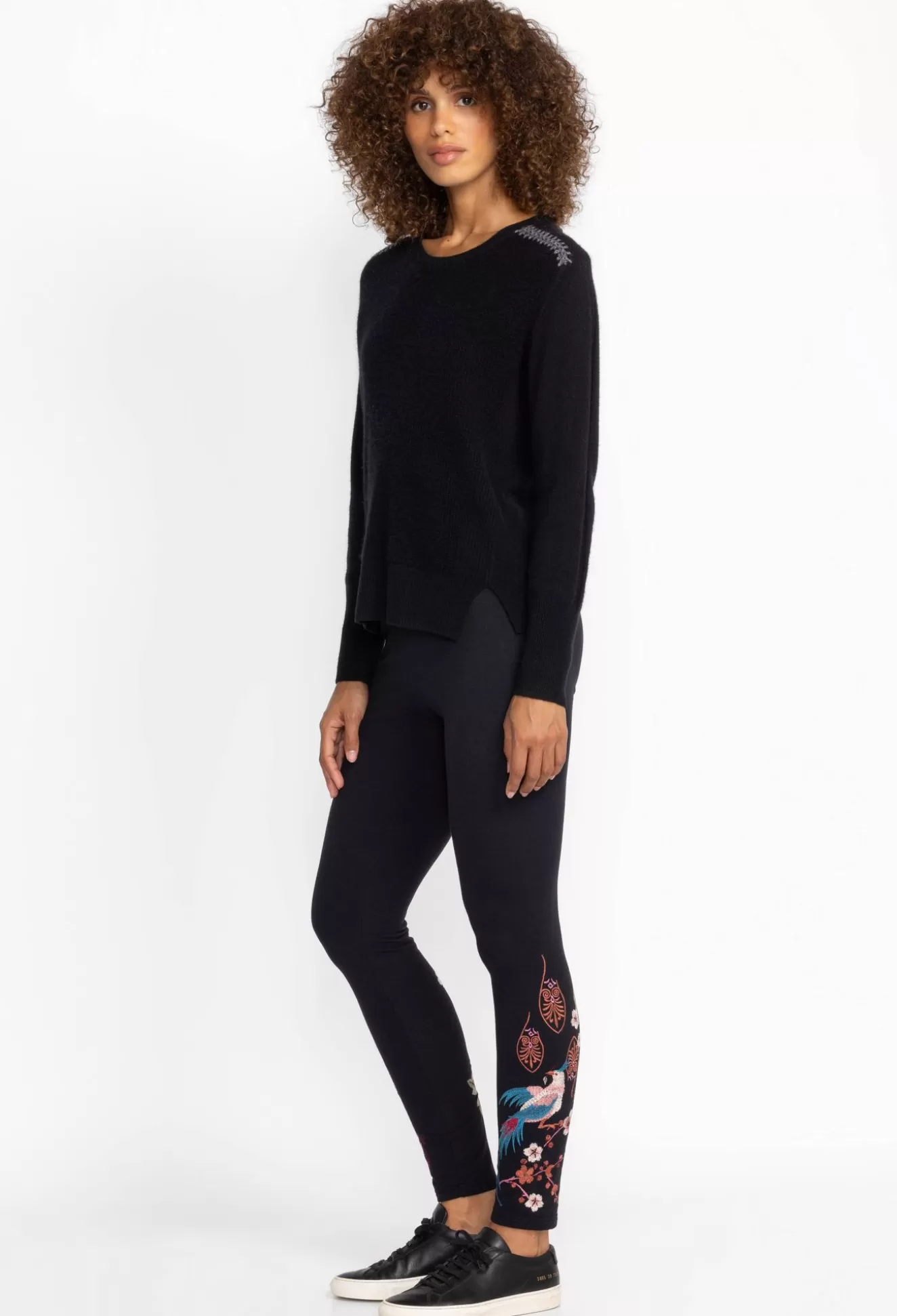 Bottoms>Johnny Was Ashira Legging Black