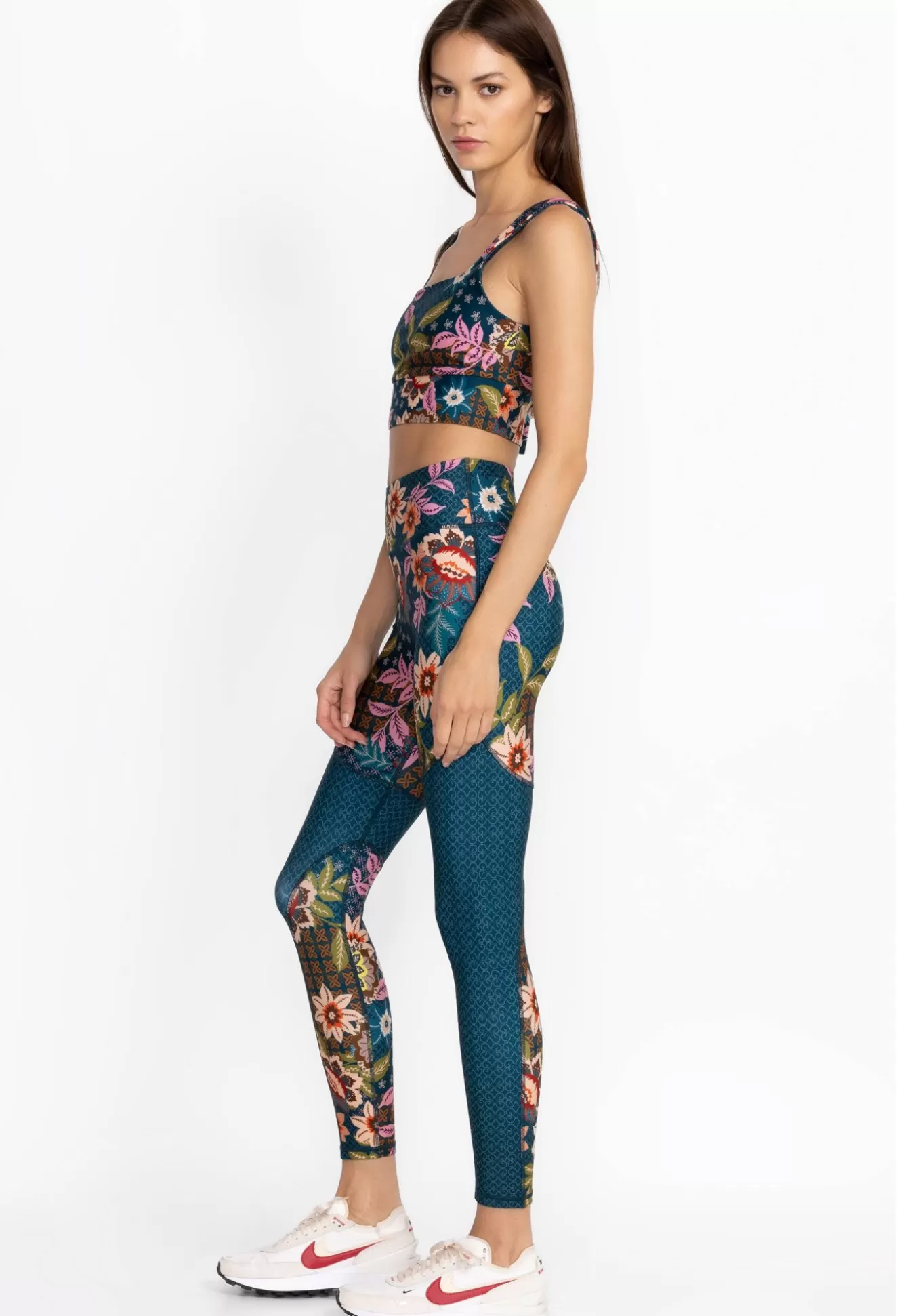 Active>Johnny Was Bee Active High Waist Seamed Legging Delfino