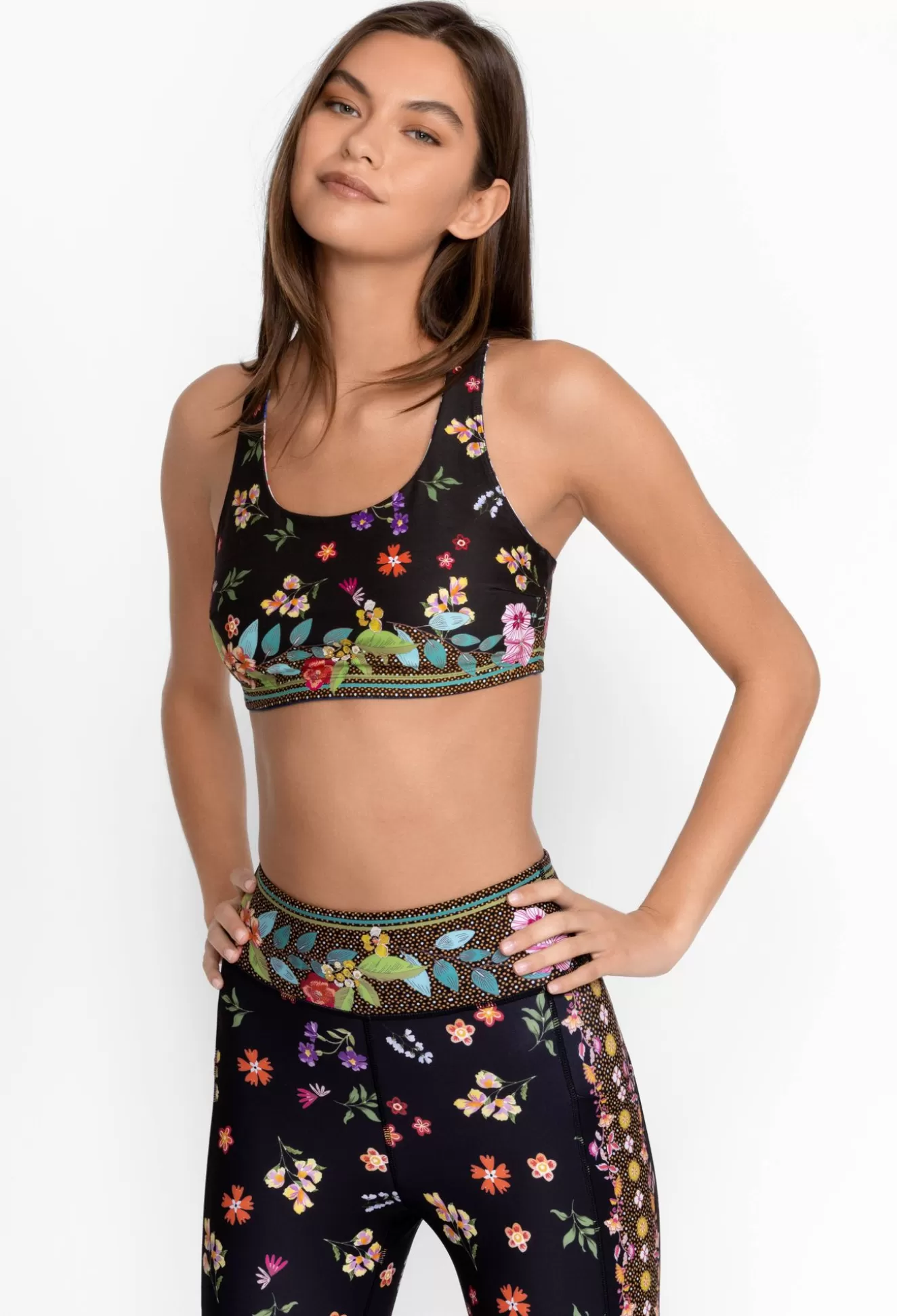 Active>Johnny Was Bee Active Reversible Sports Bra Otti