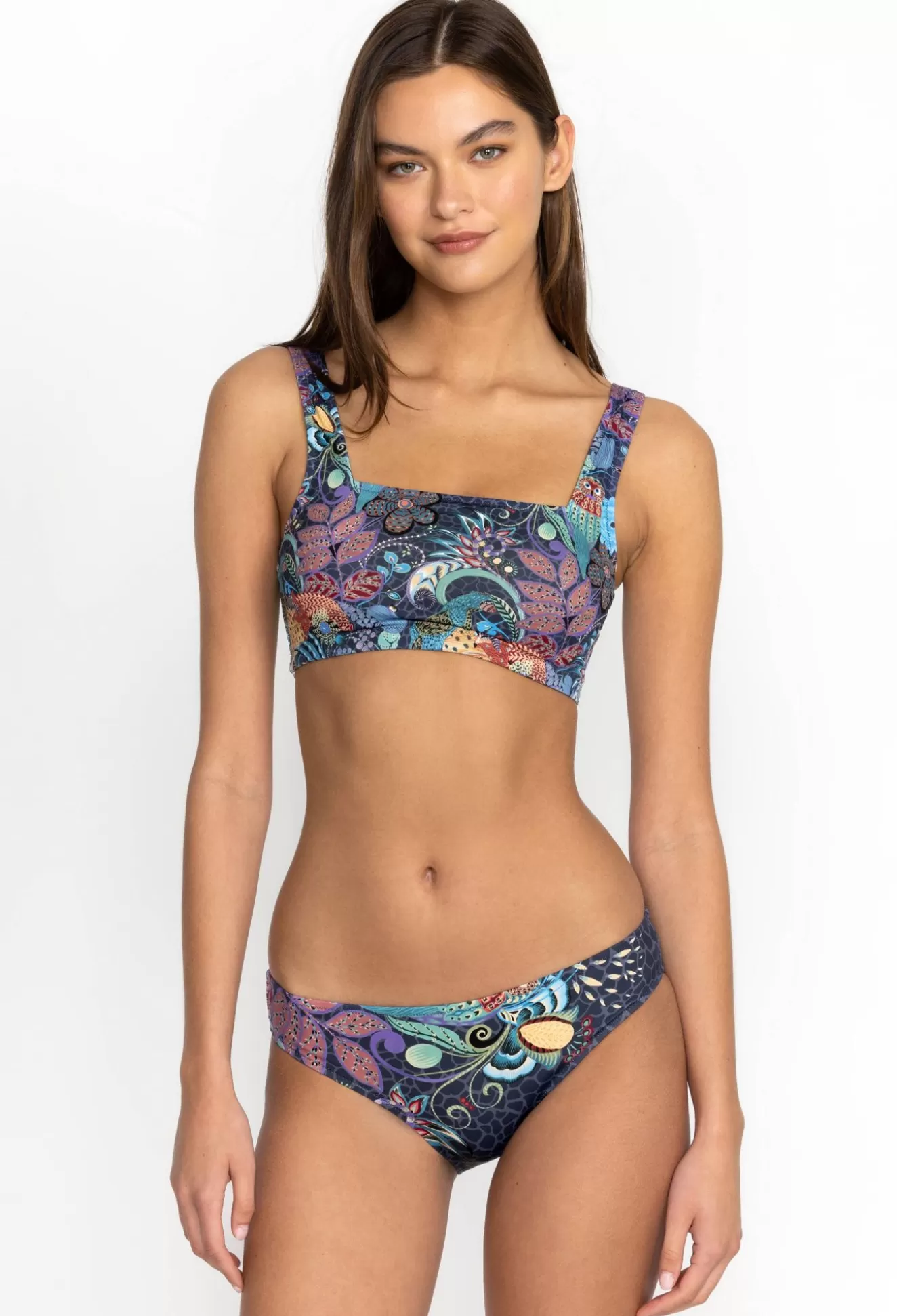 Swim & Resort>Johnny Was Bikini Top Sea Owl