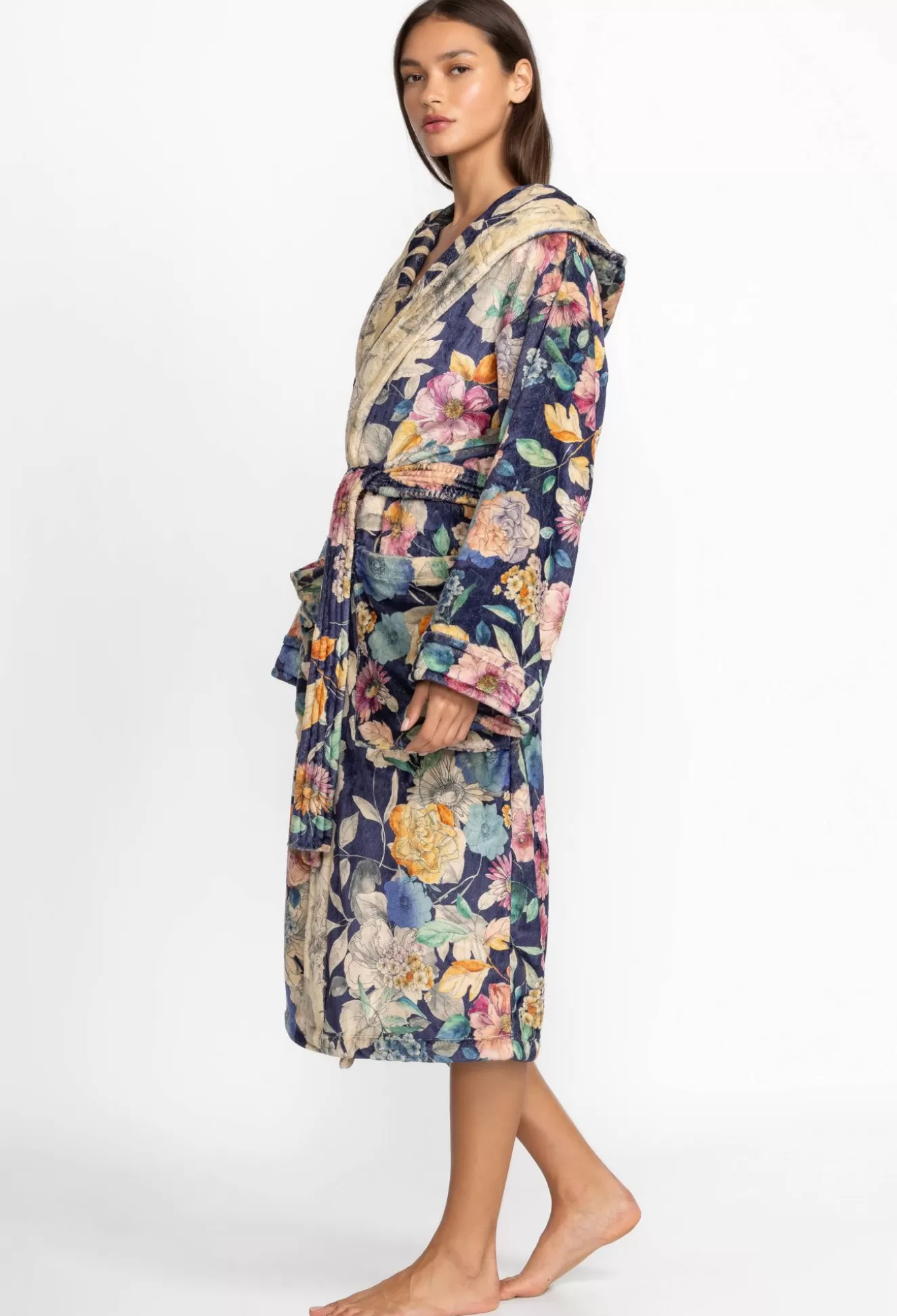 Sleepwear>Johnny Was Cozy Robe Love