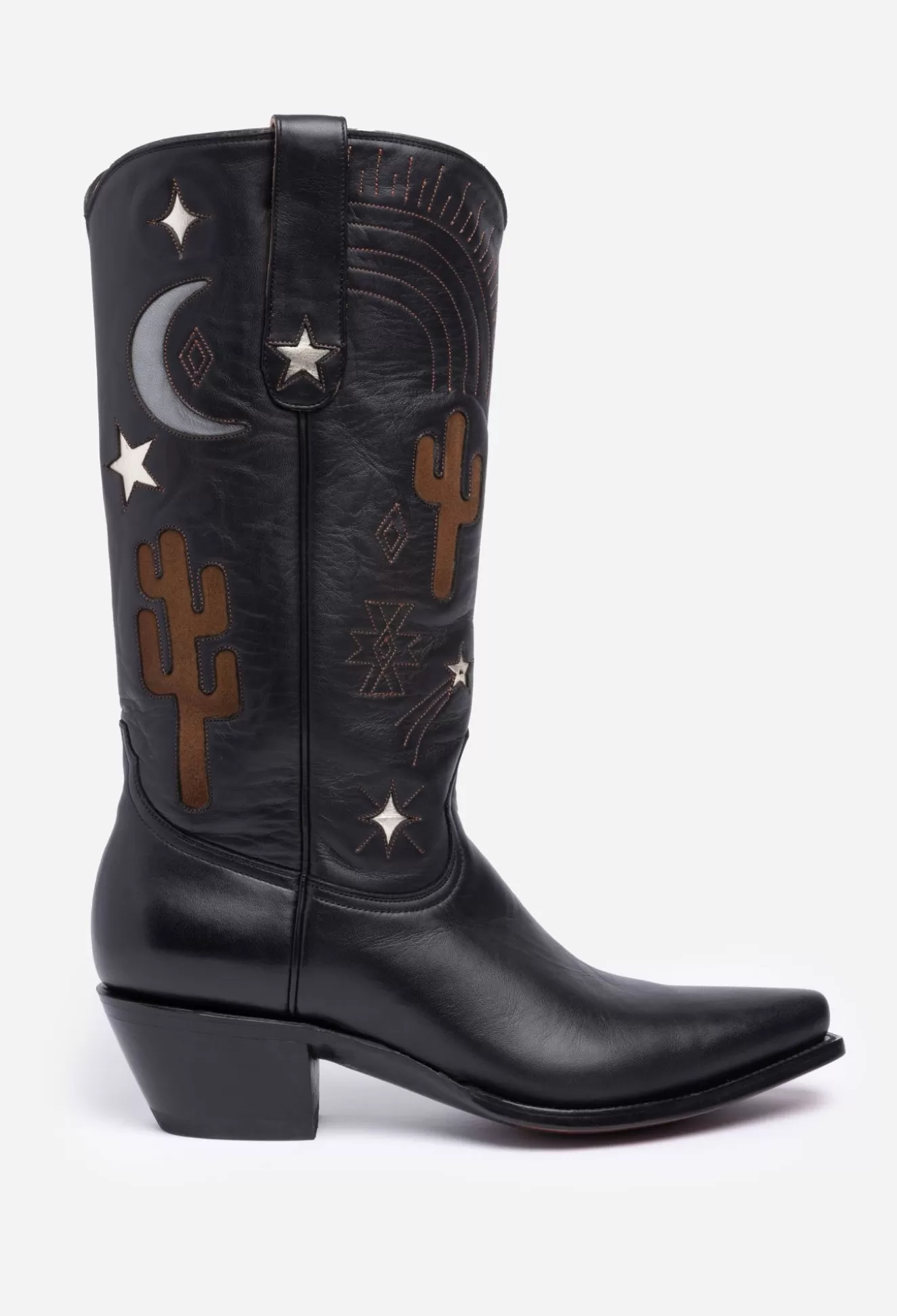 Shoes>Johnny Was Desert Cowboy Boot Black