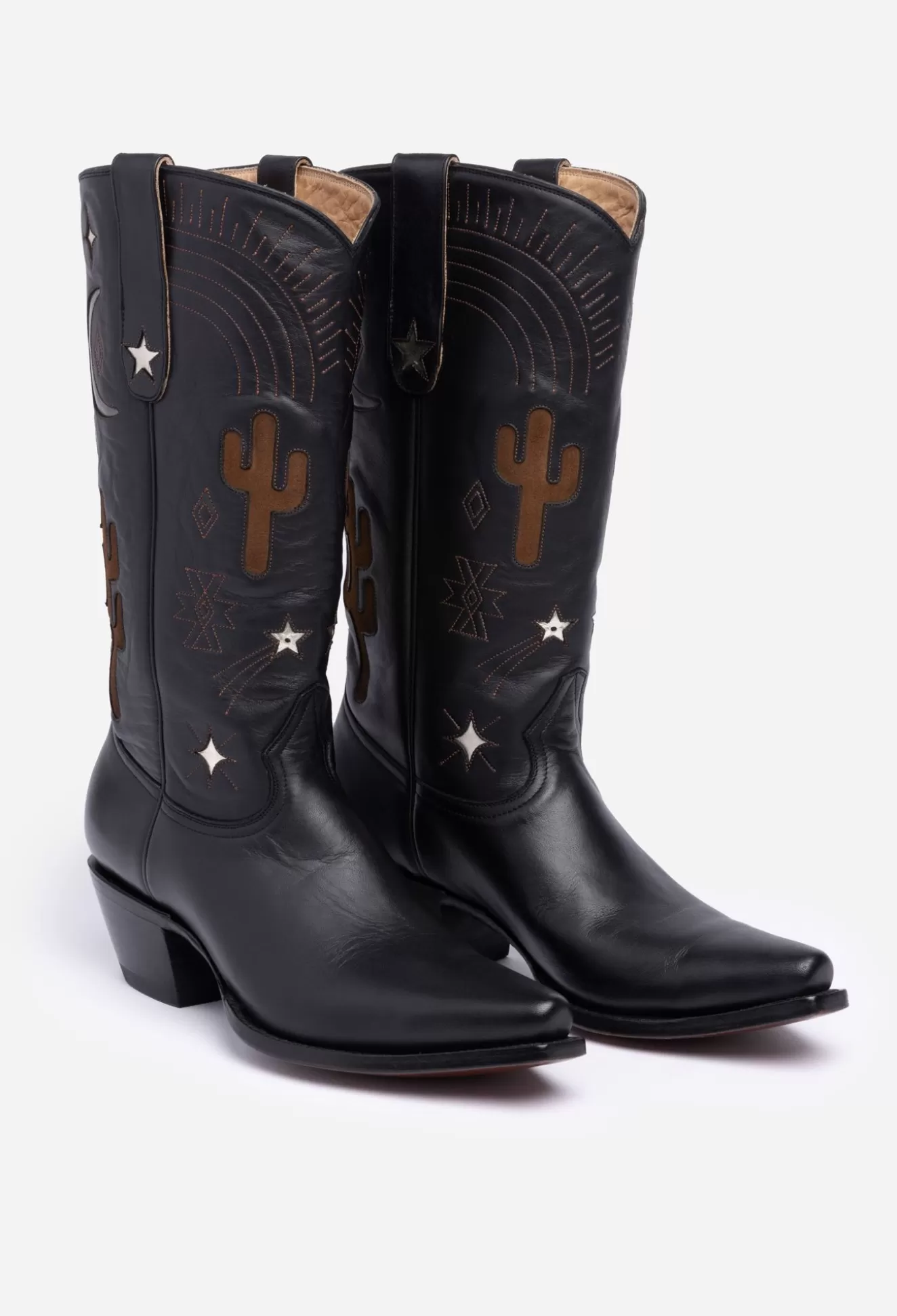 Shoes>Johnny Was Desert Cowboy Boot Black