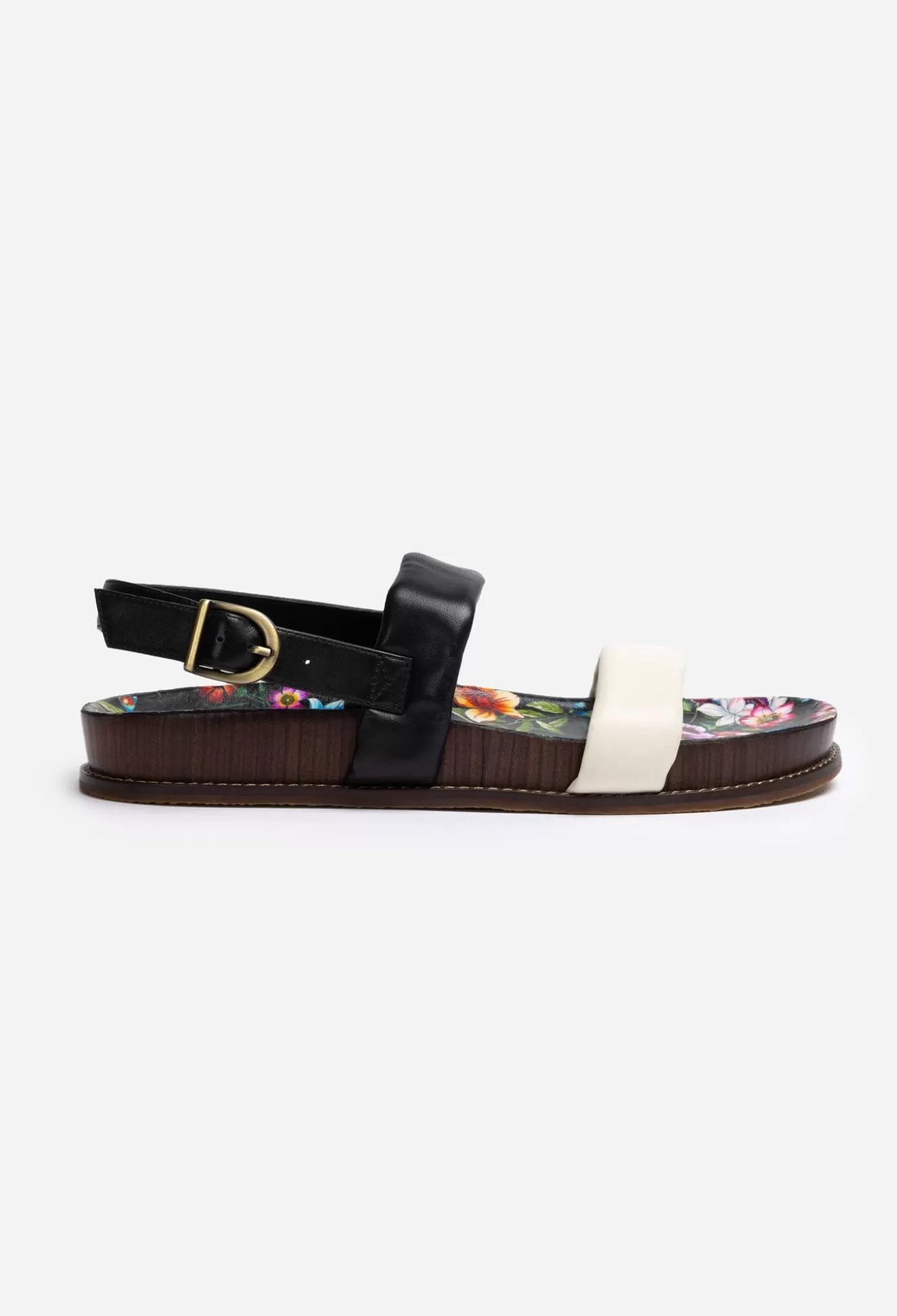 Shoes>Johnny Was Double Band Sandal Ombre Garden