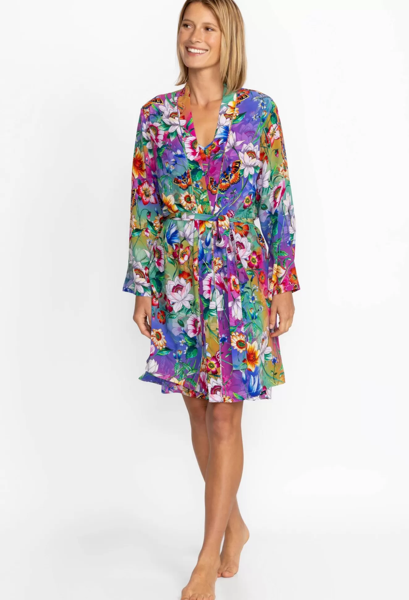 Sleepwear>Johnny Was Evelyn Robe Multi