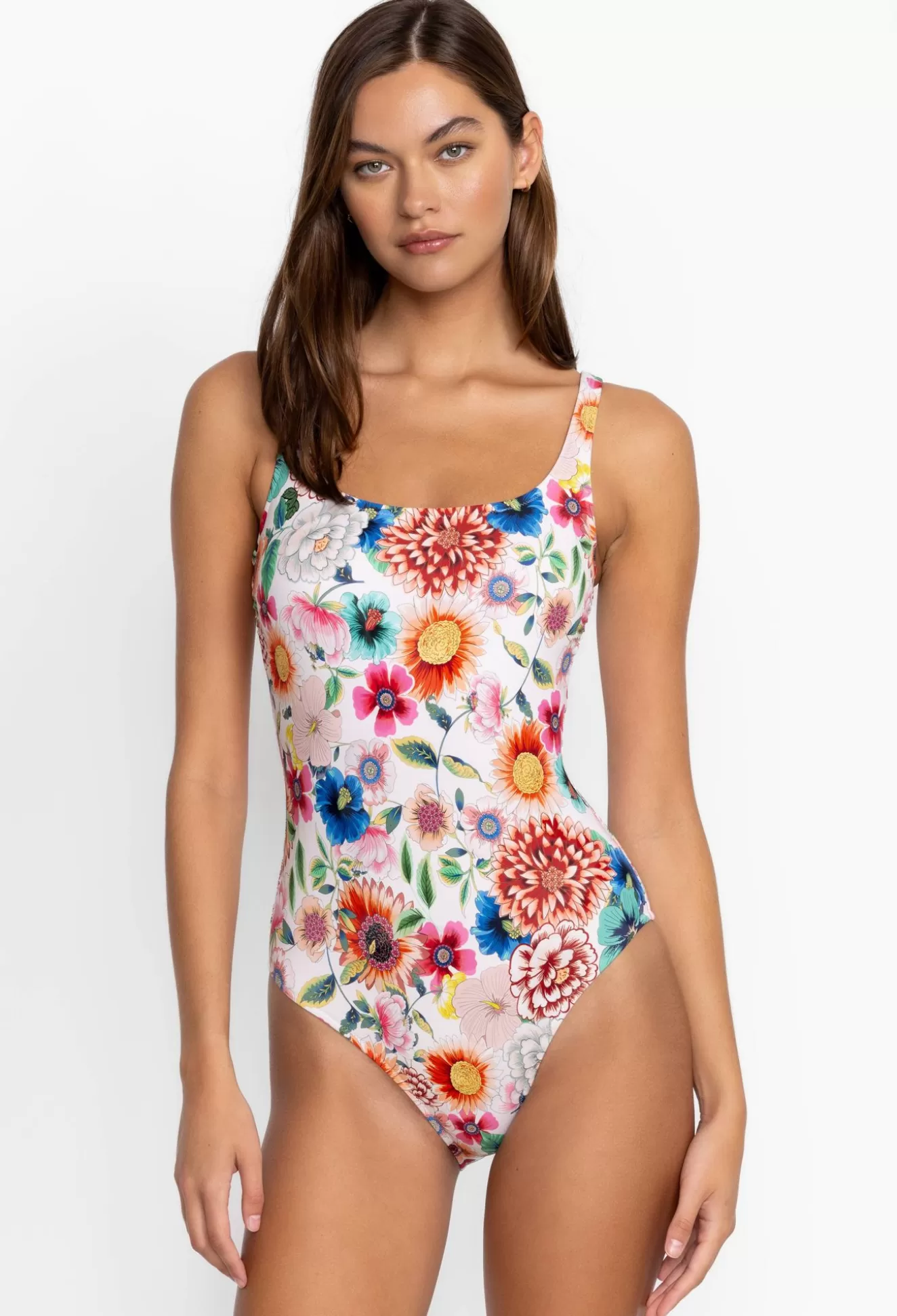 Swim & Resort>Johnny Was Palace Tank One Piece Mirror