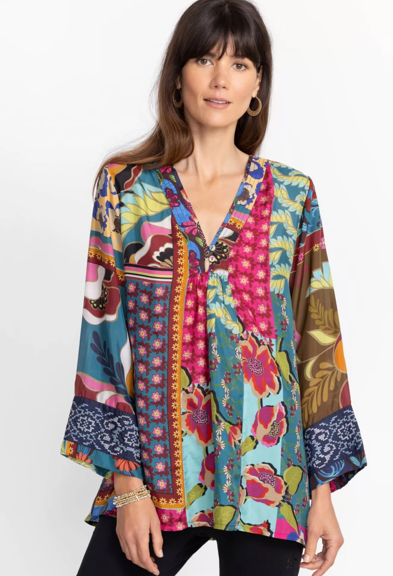 Tops>Johnny Was Robi Blouse Promisino