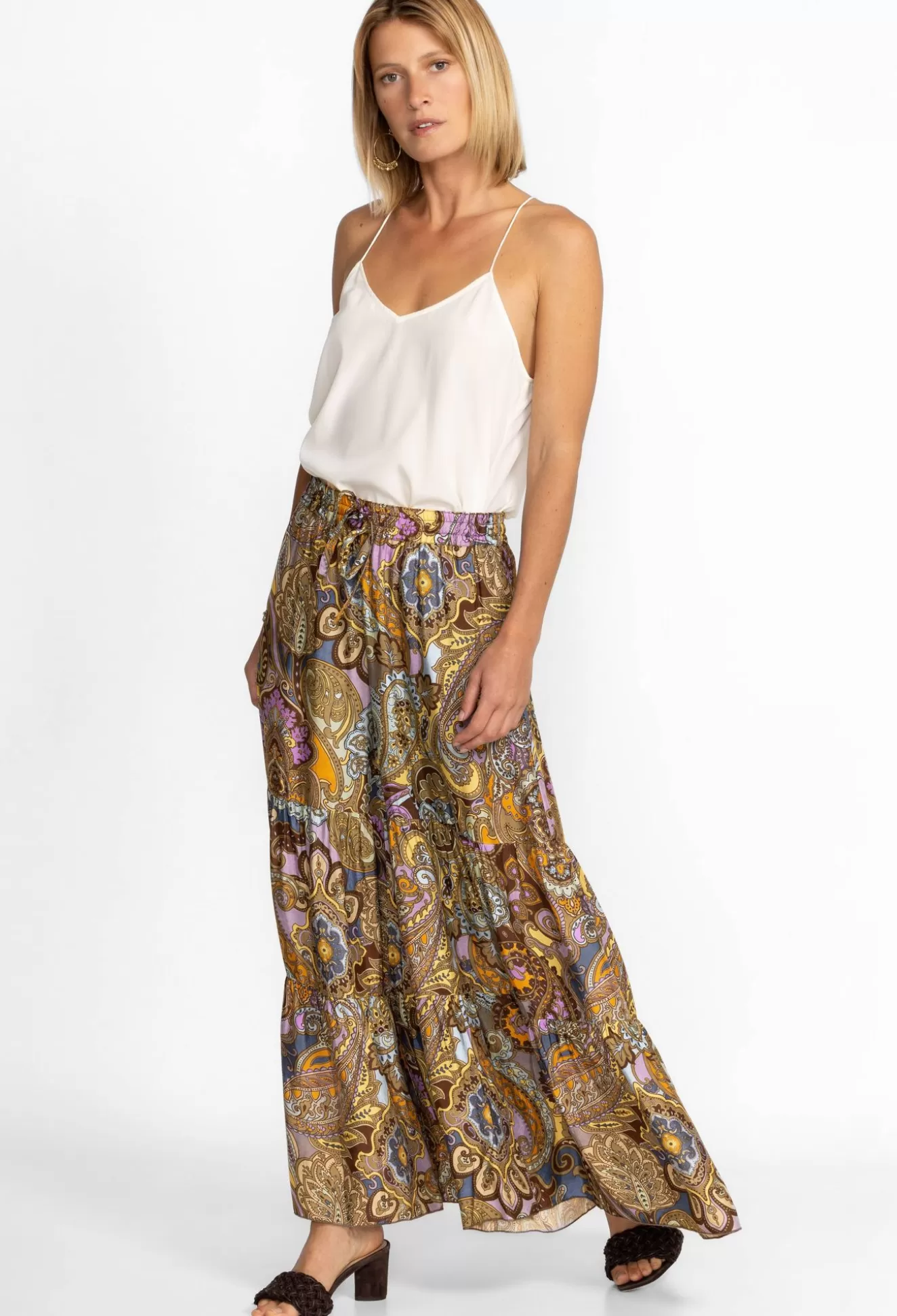 Bottoms>Johnny Was Sandalwood Viola Pant Multi