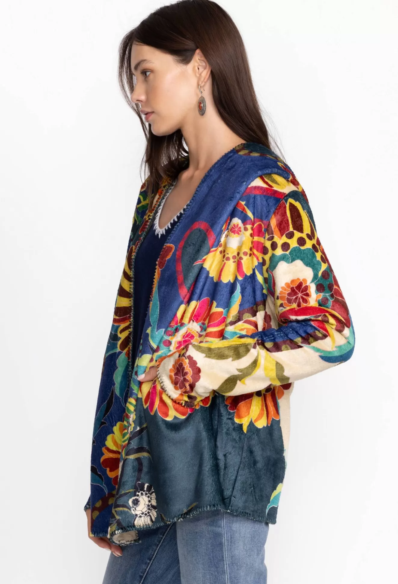 Outerwear>Johnny Was Sherpa Jacket Kimbra