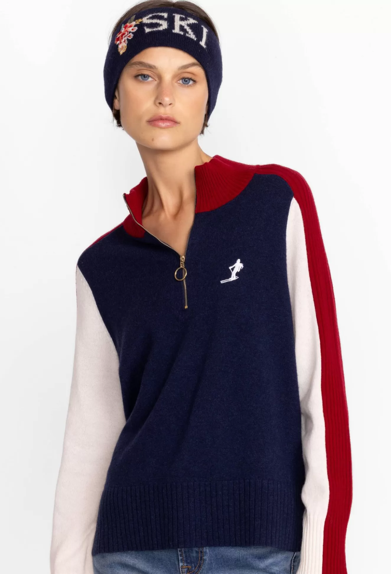Fashion Accessories>Johnny Was Ski Headwarmer Navy