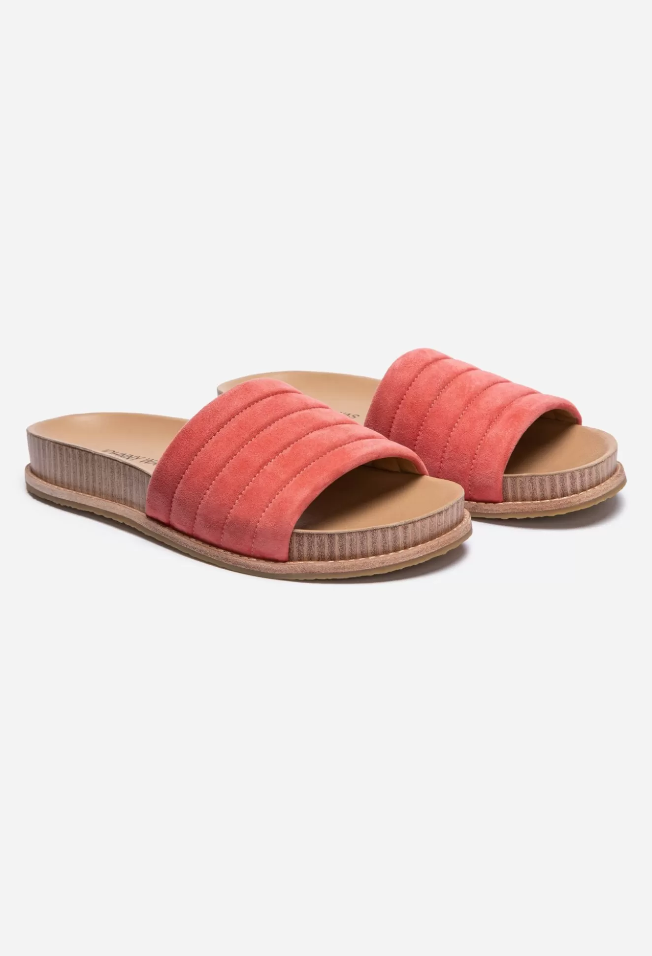 Shoes>Johnny Was Solid Stitch Sandal Coral