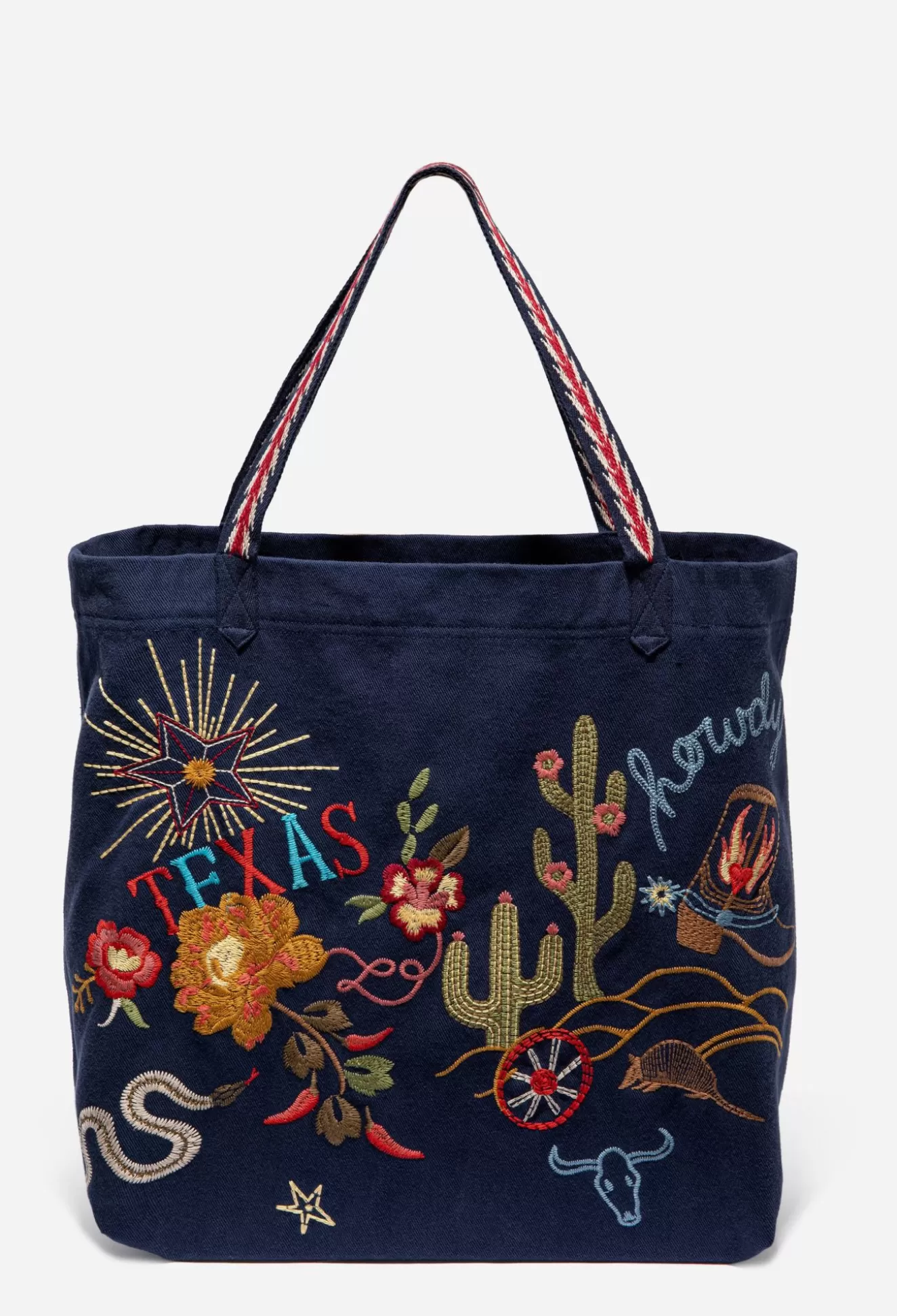 Handbags>Johnny Was Texas Everyday Tote Navy