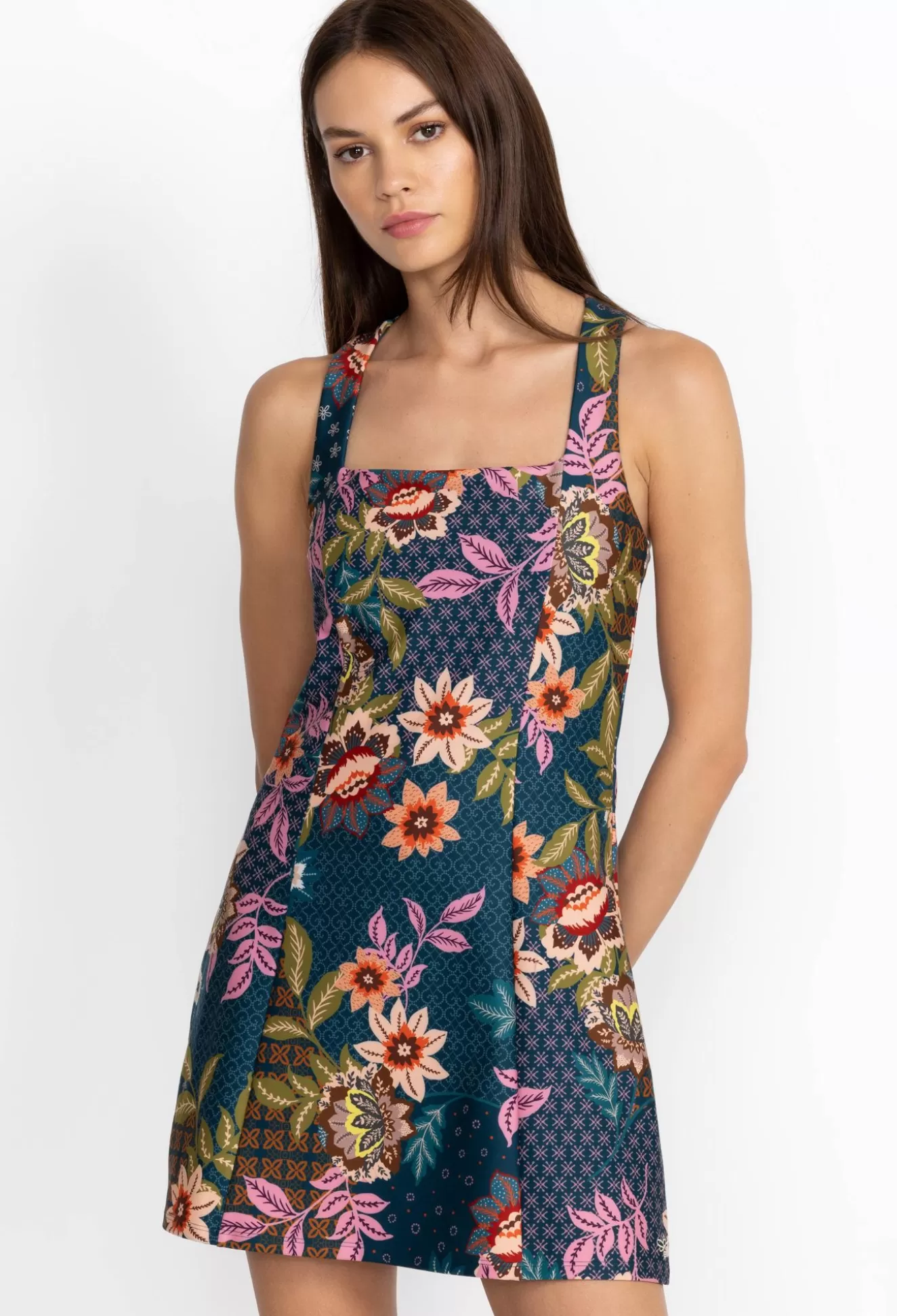 Active>Johnny Was Twist Back Tennis Dress Delfino