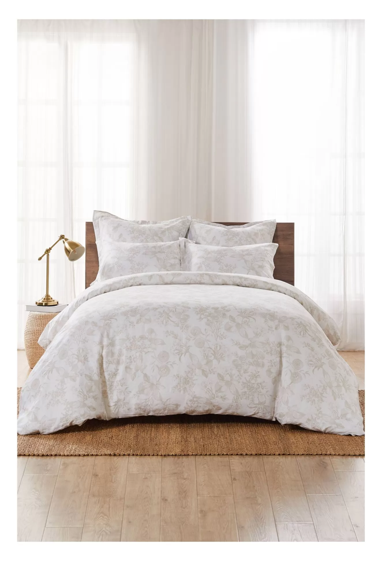 Bedding>Johnny Was Valentina King Duvet Sand