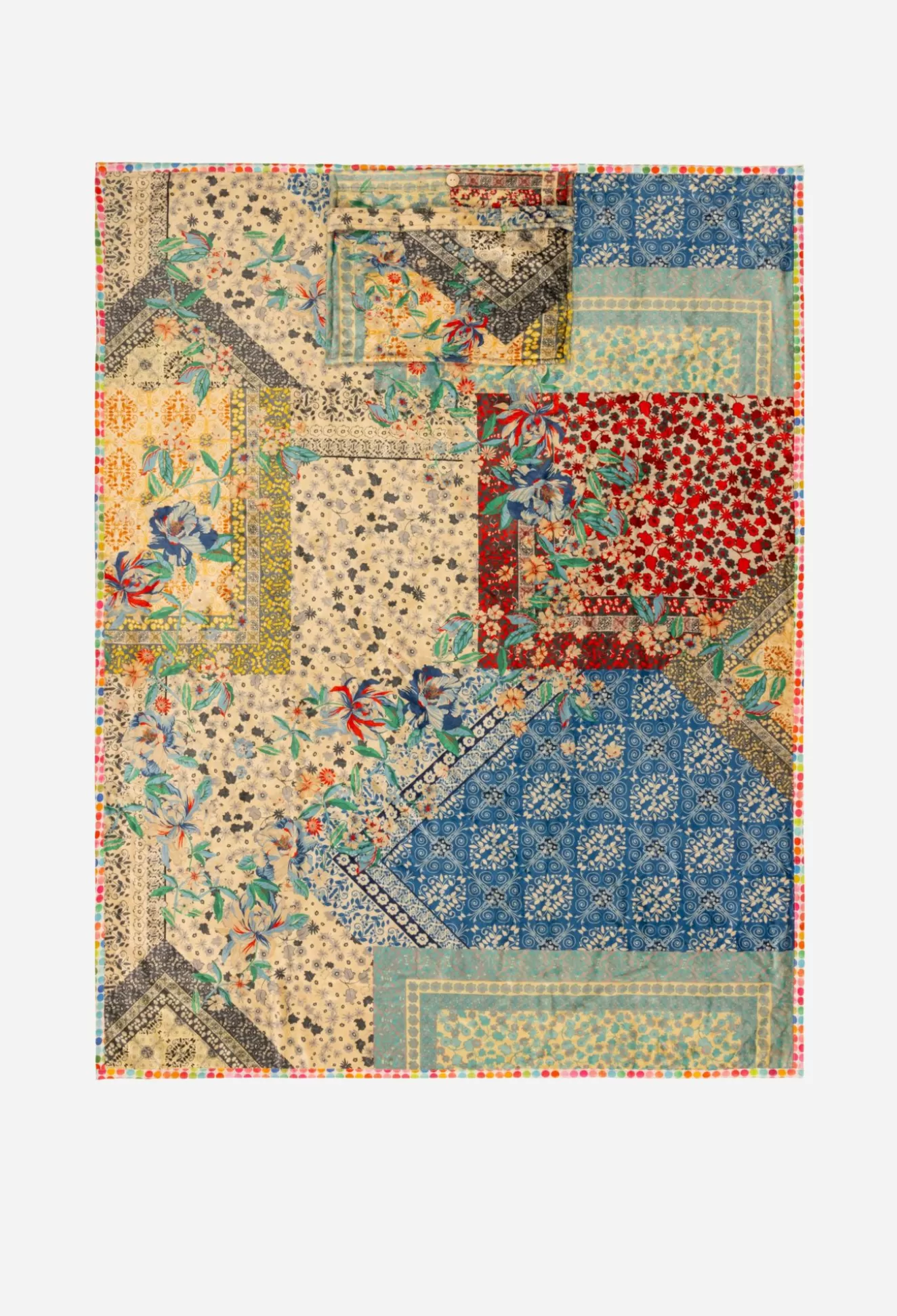 Blankets>Johnny Was Voloom Travel Blanket Multi